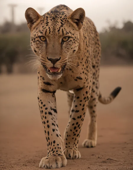 zavy-cnmtc, panther, aesthetic of symbolism with desperation atmosphere, glare effects, absolute sharpness, f/22, rule of thirds, futuristic sublime achievement with flawless details, award winning, (Collage Photography by Lucian Perkins and Henry Bond:0.1), (bronzete and light orange colors:0.1),