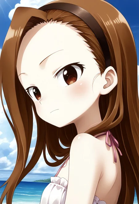 detailed background, shiny skin, posing, rating safe,
<lora:yamamoto.pony:1>,
yamamoto,
iori, top less,