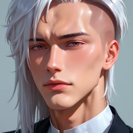 kaelon, 1boy, anime, close up details, portrait