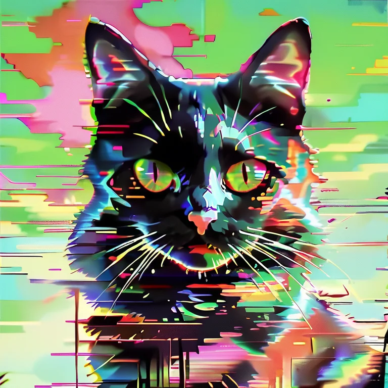 score_9,score_8_up,score_7_up,glitchstyle, <lora:glitch_pony:0.8>,
, glitch, colorful,
cat