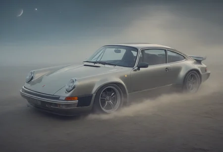 ethereal fantasy concept art of  porche,<lora:CHV-Zoom:1>,Cornelisz Hendriksz Vroom vehicle,car,pug [1],low profile [2], . magnificent, celestial, ethereal, painterly, epic, majestic, magical, fantasy art, cover art, dreamy