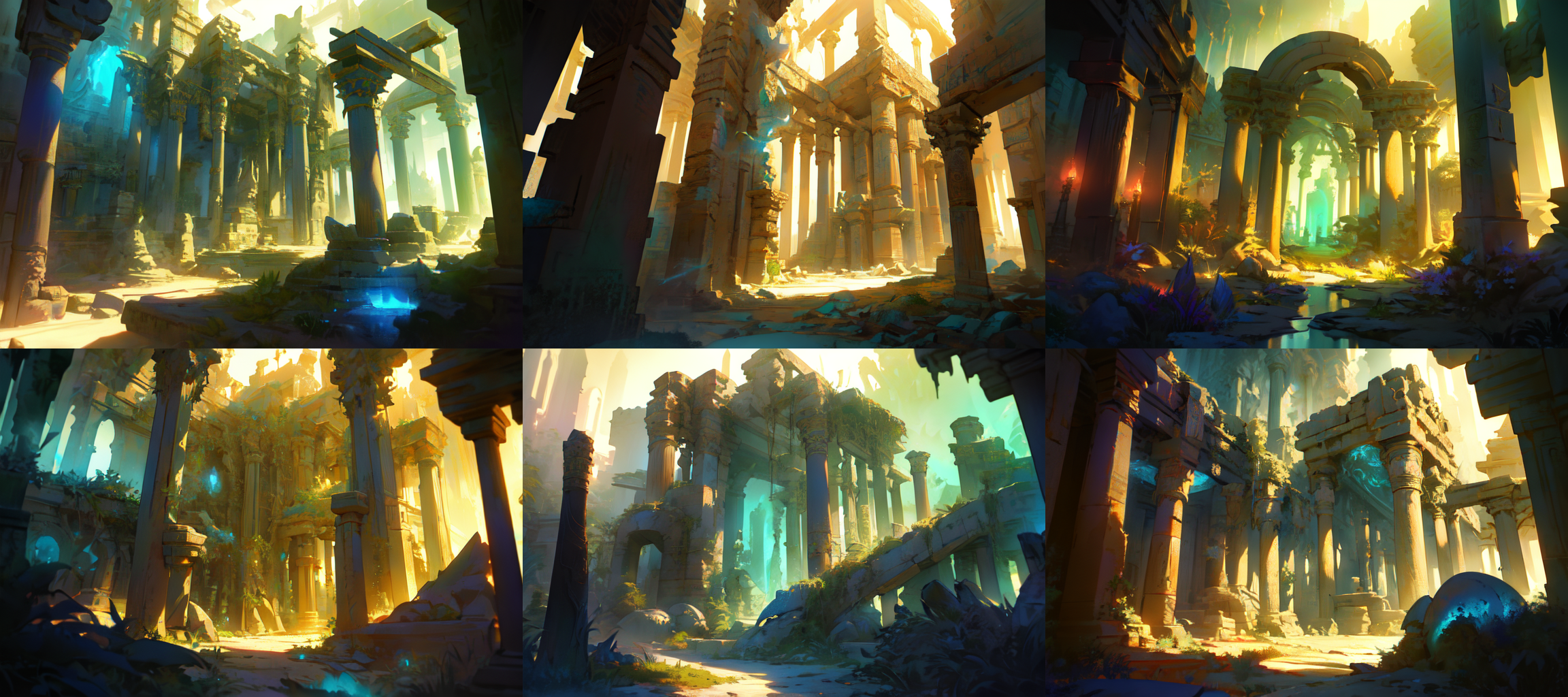 (otherworldly, otherworldly atmosphere, otherworldly appearance), highly insanely detailed, masterpiece, top quality, best quality, highres, 4k, 8k, RAW photo, ((ancient egyptian theme:1.2)), 
(mystical theme), mystical gatmosphere, arcane sanctuaries, otherwordly aura, 
(long_hair, long hair, random colors hair, glowing hair, hair over one eye, long messy hair), 
(eyelashes, eyeliner, eyeshadow, eyelashes, long eyelashes), 
collar, earrings, jewelry, necklace, armlet, 
tentacle, (underwater), nsfw, 
Homestay, Resort, Guest House, 
building, structure, still life, swirling energy, 
action pose, 
drunk, closed eyes, 
abandoned building, shopping mall, overgrown with vegetation, [volumetric fog], cinematic lighting, colorful, 
cinematic lighting, fashion photography, ambient lighting, overgrown ruins of a settlement on the plains of a magical fantasy world, FanRu, <lora:FantasyRuins-10:0.8>, epiCPhoto, (fantasy world)