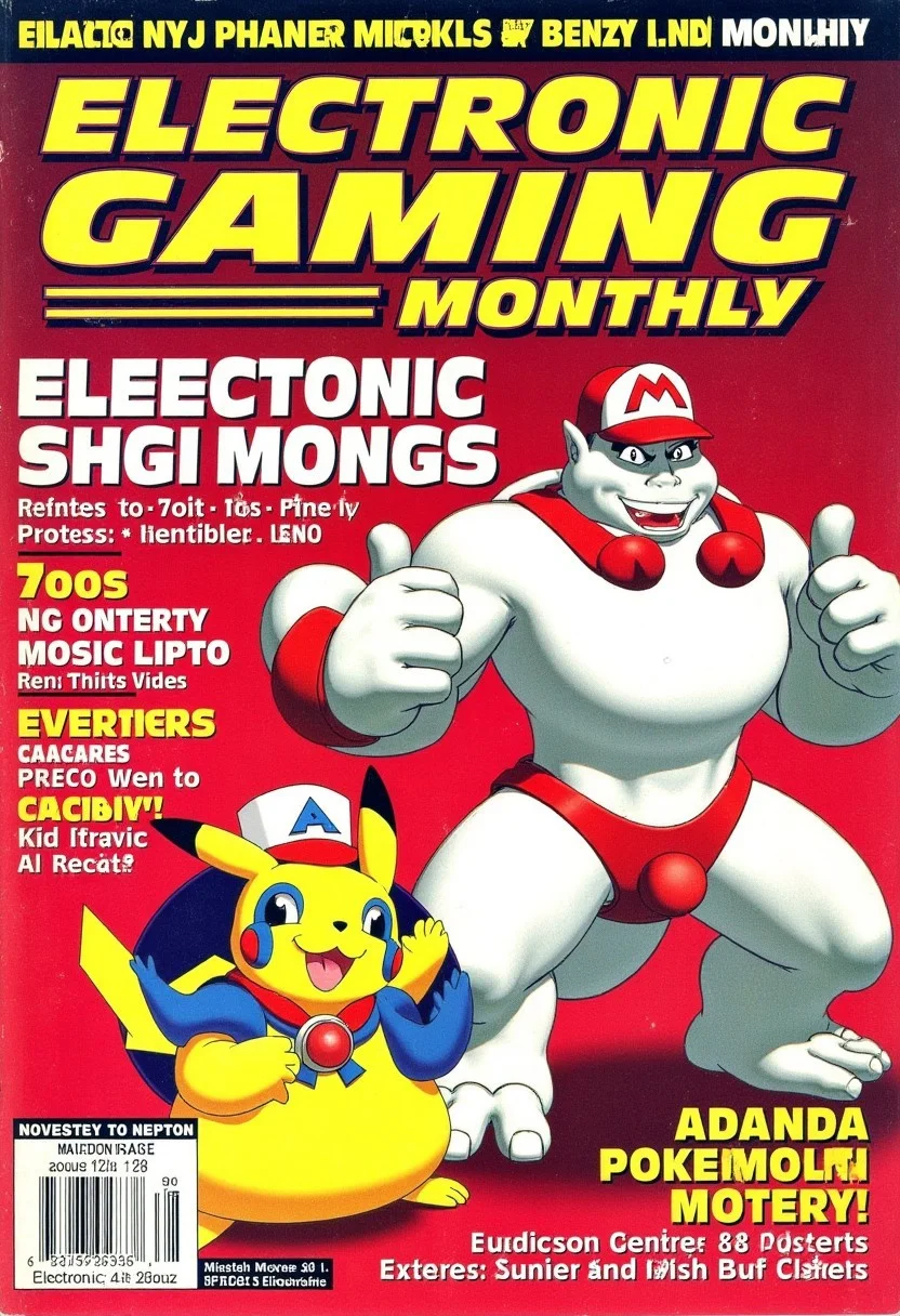 Cover of magazine "Electronic Gaming Monthly", Pokemon