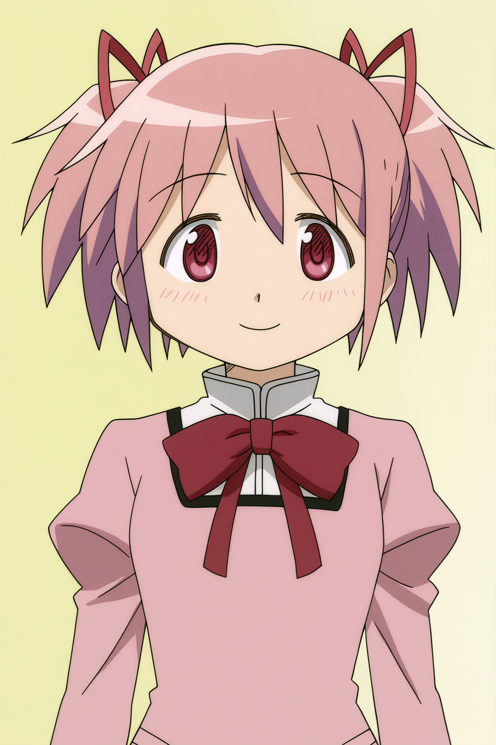 rating_safe,  anime screencap, consistent background,   Madoka Kaname, light smile, upper body  <lora:Madoka-Madoka_Kaname-PDXL:0.8>