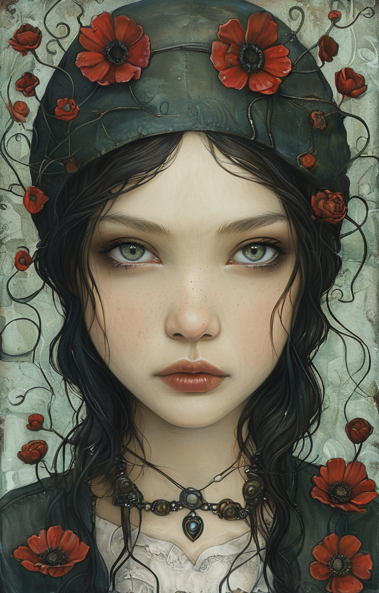 masterpiece,best quality,<lora:tbh220-sdxl:0.9>,illustration,style of Jessica Galbreth tech genius teenage girl