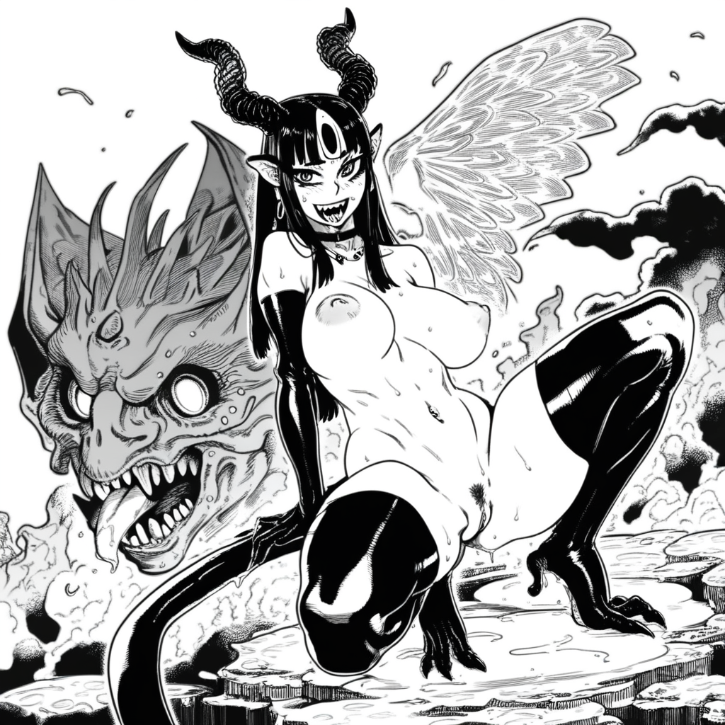 color manga, Octopusgirl, monstergirl, lineart
score_8_up  <lora:H001PXL-000012:1>