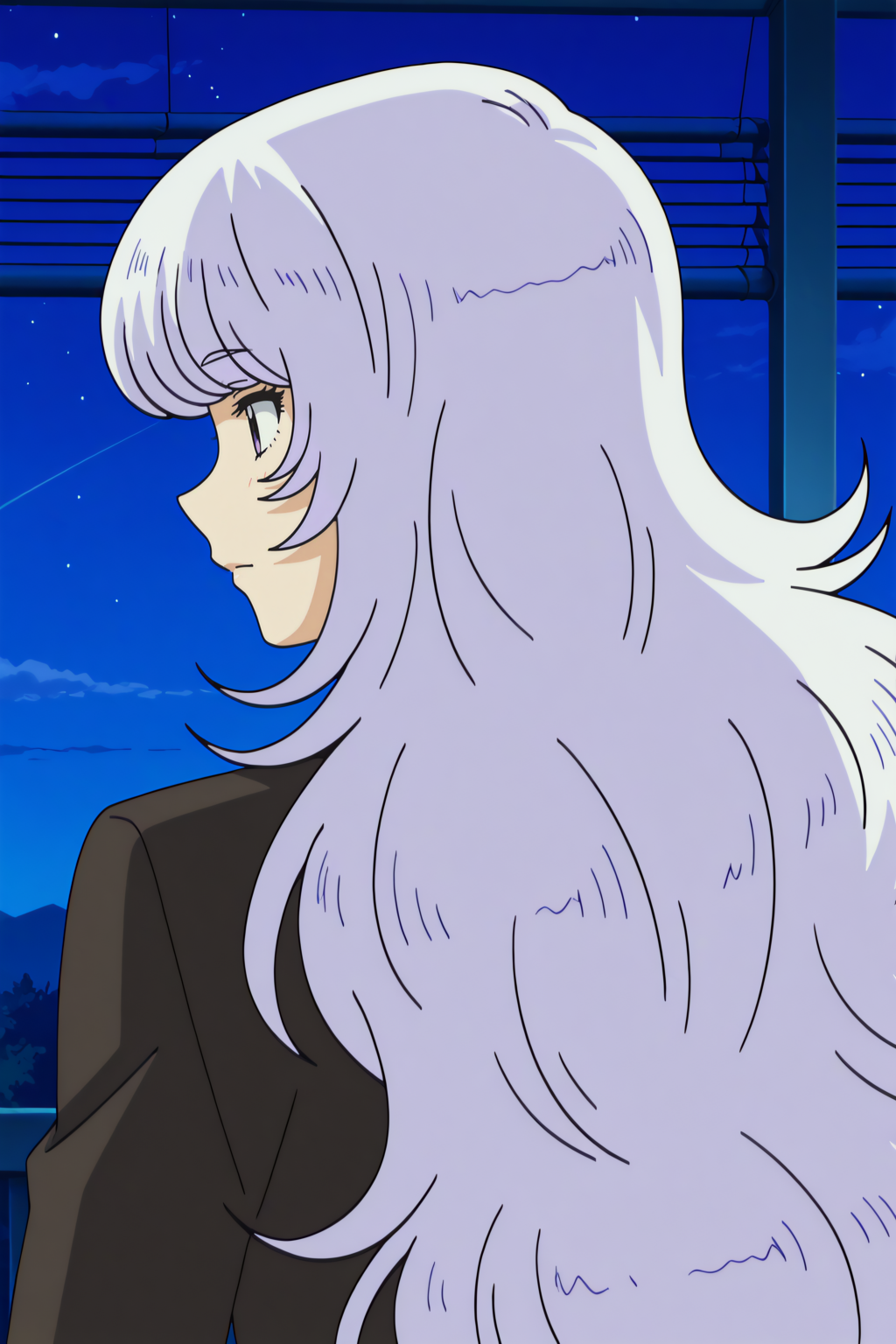 Shiho, white hair <lora:Zettai_Karen_Children_-_Shiho_-_illustrious:0.8>