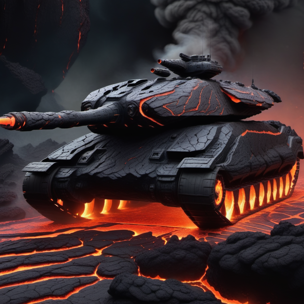 <lora:World_of_Brimstone_XL:1> worldofbrimstone, scifi, battle tank, in battle