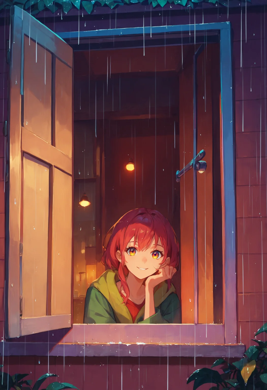 score_9_up score_8_up score_7_up, source_anime, 1girl, smile, from outside window, night, rain, looking at viewer
<lora:from_outside_window_24re_pony_2_d4:1>