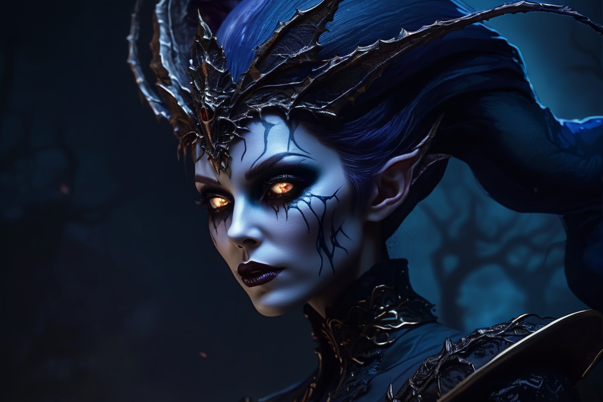 <lora:Banshee XL:0.9> Banshee, detailed, gloomy, horror style, high definition photo, ultra detailed skin, ultra detailed face, small skin imperfections
