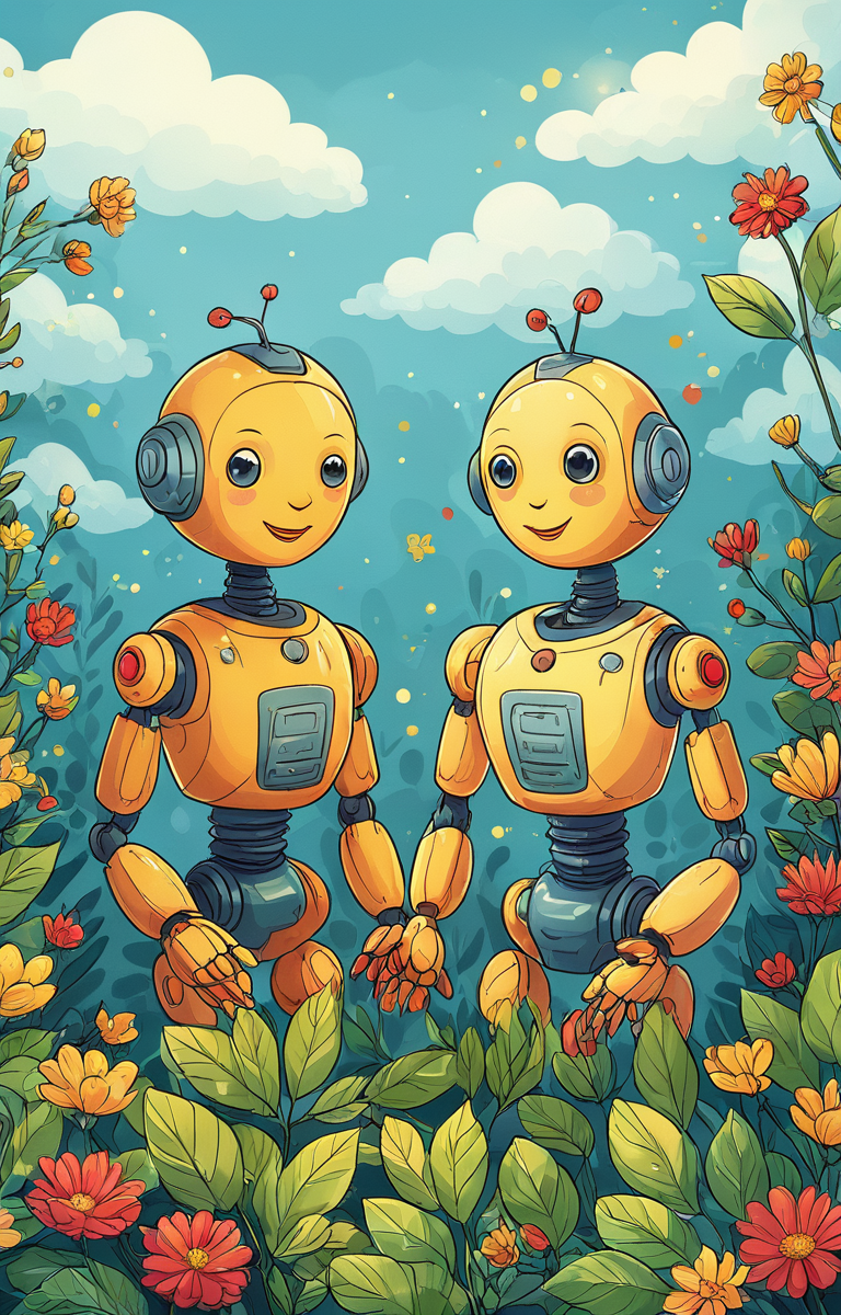 masterpiece,best quality,<lora:tbh43-sdxl:0.9>,illustration, portrait of Housework robots