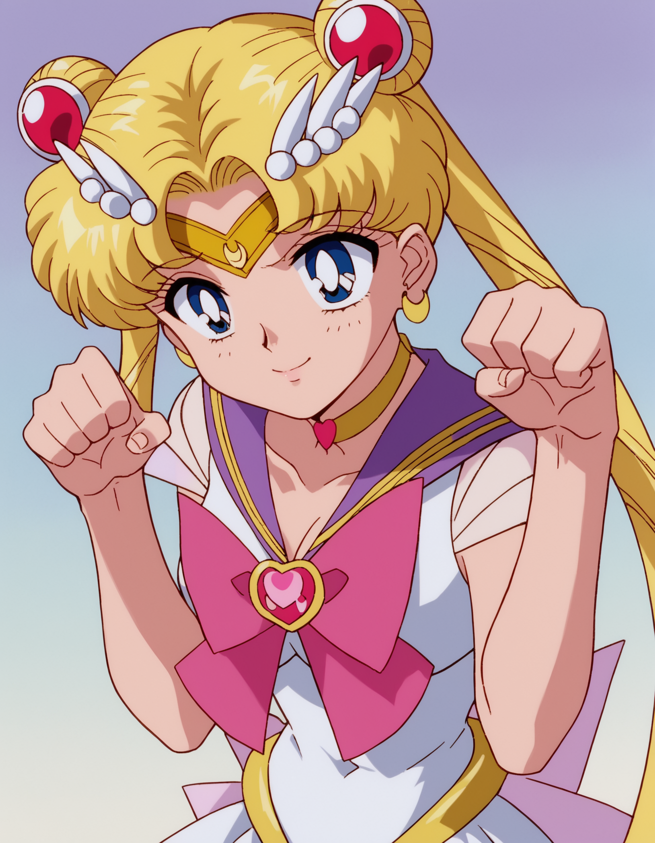zPDXL, score_9, score_8_up, score_7_up, source_anime,
1girl, solo,  <lora:SailorMoon:1> slrmn, seductive smile, paw pose, (arabian princess) wearing Sheer chiffon gown in ethereal pastel colors, adorned with sequined patterns, draped silhouette, bejeweled tiara, ornate golden headpiece with cascading jewels, sailor moon, tsukino usagi, blonde hair, blue eyes