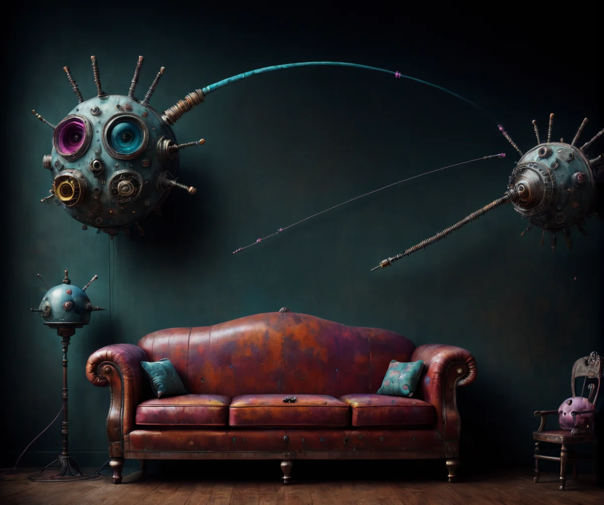 antennae, couch, <lora:drkkaw_epoch_10:0.8>,