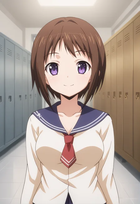 score_9, score_8_up, score_7_up, source_anime, masterpiece, best quality, highly detailed background, cinematic lighting, detailed eyes, detailed pupils, perfect face,
ui wakana, unique outfit, cute, smile, looking at viewer,
<lora:Ui_Wakana_Pony:0.8>