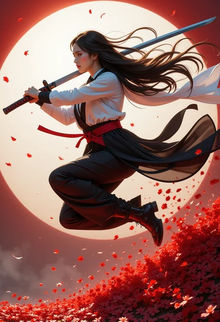 TzigoAnimeStyle, professional digital photo of woman samurai, 
wildcards used, 
<lora:TzigoAnimeStyle:1>