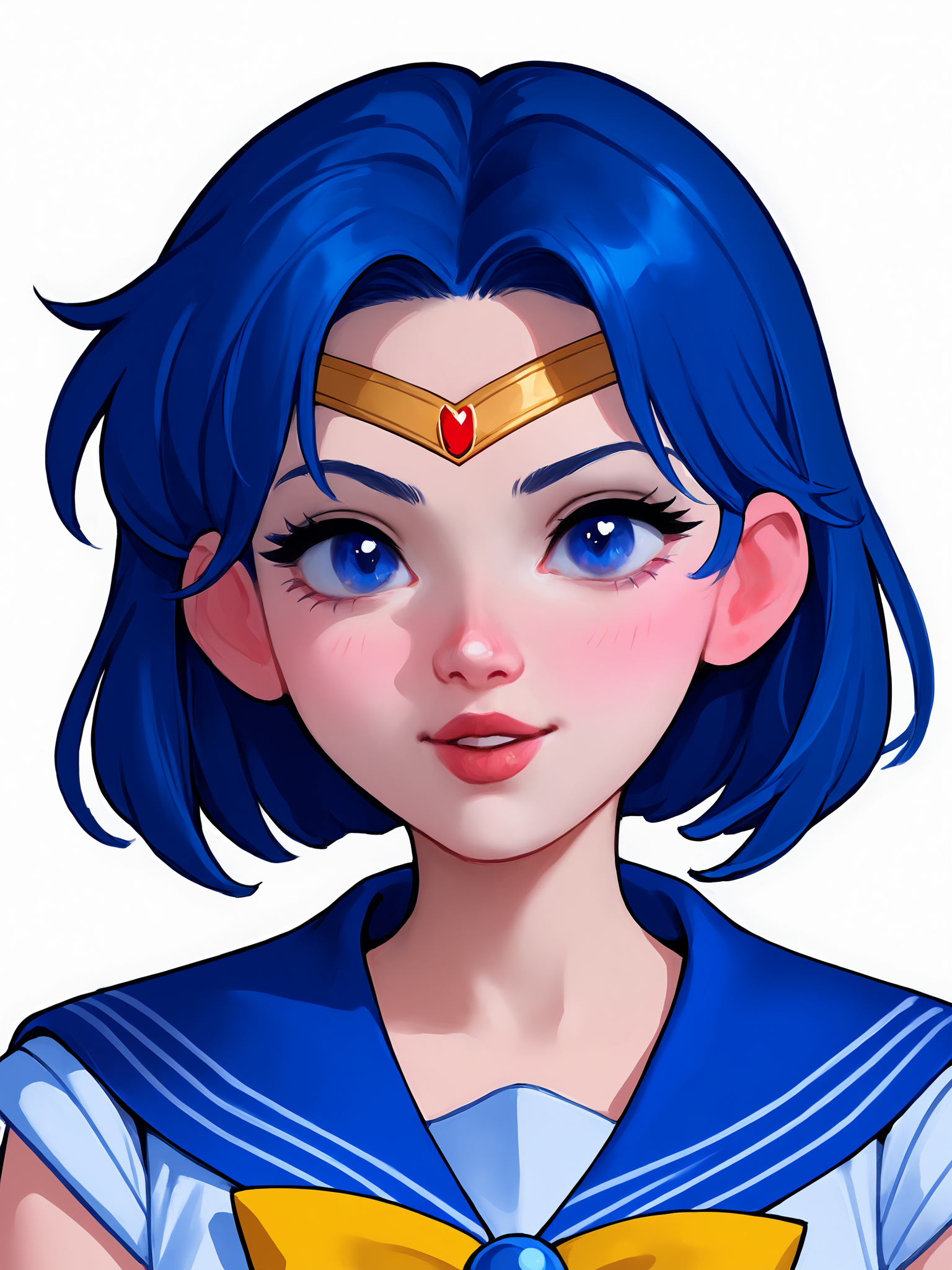 score_9, score_8_up, score_7_up, score_6_up, score_5_up, score_4_up, rating_safe
BREAK
sailor mercury, circlet, blue hair, blue eyes,
BREAK
solo, portrait, magical girl, blue serafuku,
BREAK
crater, <lora:Lunas-AromaSensei-SDXL-B1:1>