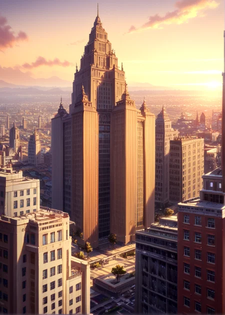 score_9, score_8_up, score_7_up,
<lora:Art_Deco_(Architecture)_(Pony)_(AD):1> Art Deco, scenery, architecture, monumental architecture, building, city, cityscape,
8K, In'ei, chiaroscuro, rim lighting, perfect depth of field shot, ray tracing, beautiful, subsurface scattering, idealized city, wide beautiful boulevards, busy city center, parks and manicured lawn areas, large parks, plazas, detailed fluffy anime clouds, skyscrapers, made out of limestone, art deco windows, photographic realism, art by Thomas Kinkade, soft lighting, soft shading,
BREAK zPDXL, zPDXLxxx, <lora:perfection style:1> <lora:sdxl_lightning_8step_lora:0.5> <lora:SDXLHighDetail_v5:1> <lora:RMSDXL_Creative:0.8> <lora:Pony_DetailV2.0:1> <lora:MeMaXL_V3:0.15> <lora:great_lighting:1>
