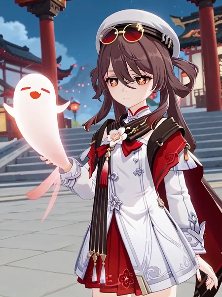 <lora:hutao.pony:1>,
hutao, aaa,
half-closed eyes, frown, youyou,