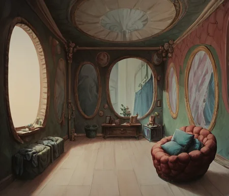 score_9,score_8_up,score_7_up,, <lora:fantasticplanet-pony:0.8>,
fantasticplanet, no humans,room,interior