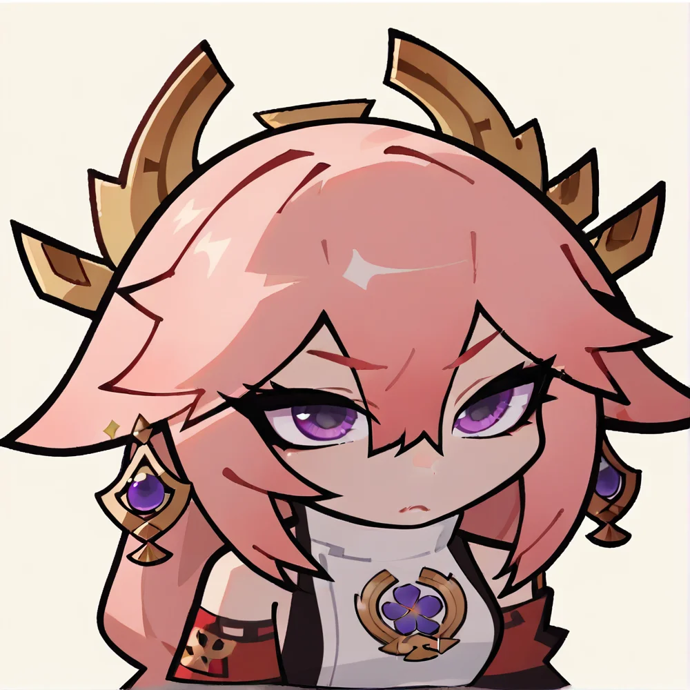 score_9, score_8_up, Zenless_Zone_Zero, <lora:Zenless_Zone_Zero_Style_Pony:1> yae miko, simple background,