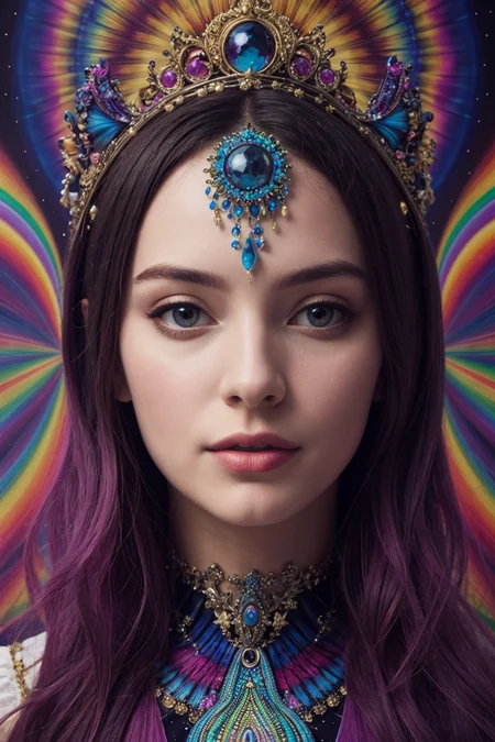 (Photo:1.3), highdetail, <lora:picxer_real:0.7> beautiful woman, (Psychedelic style :1.3), (magical, magnificent, masterpiece:1.3), (highly detailed, high quality:1.3)