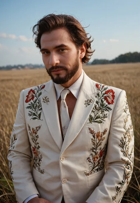 score_9, score_8_up, score_7_up, score_6_up, Stable_Yogis_PDXL_Positives,  realism, 1boy, beard, nudie suit, rhinestones, bejeweled, 


