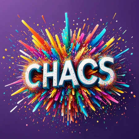 (EXPLOSION text logo:1.2), conf3tti, Splatter, chaos, abstract, vibrant colors, made of confetti <lora:Confetti_World_Morph:1> <lora:Harrlogos_v2.0:1>