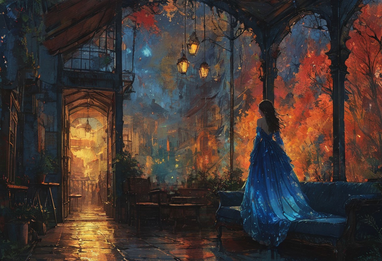Devil in a Blue Dress, <lora:Lost_In_Dreams:0.6>, <lora:detailed_notrigger:0.8>, Cinematic lighting, <lora:Dreamyvibes artstyle SDXL - Trigger with dreamyvibes artstyle:0.7> Dreamyvibes Artstyle