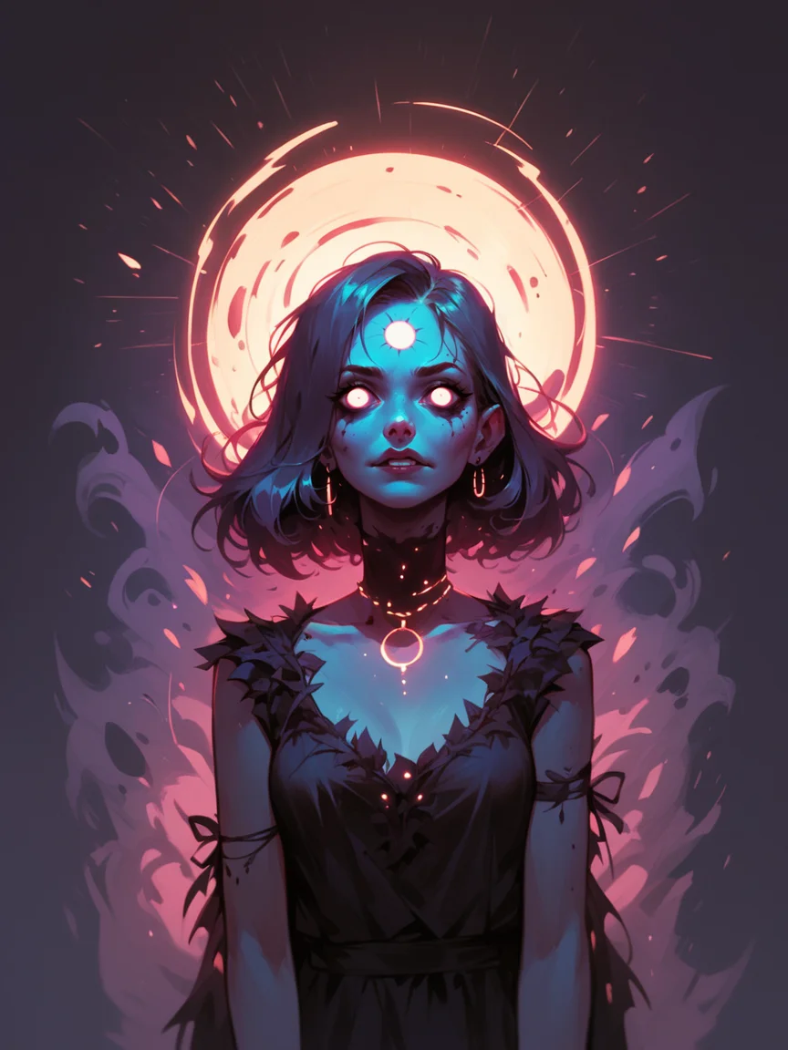 score_9, score_8_up, score_7_up, score_6_up, <lora:cr33pXLP:1> cr33p, 1girl, glowing
