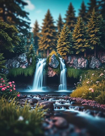 novuschroma style nature landscape with a waterfall <lora:133_novuschroma_a:1>, <lora:sdxl_lightning_8step_lora:1>