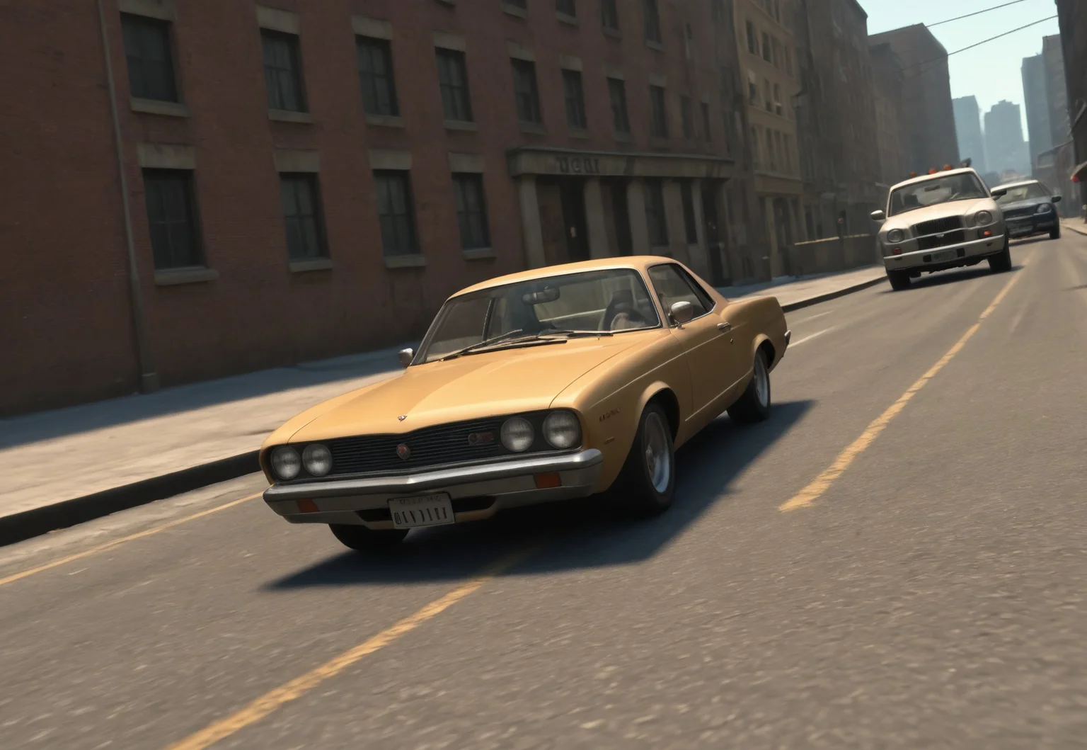 Stable_Yogis_PDXL_Positives, gta4screen,
score_9, score_8_up, score_7_up, high_detail, urban_environment, daylight,
BREAK
ground_vehicle, motor_vehicle, car_impala, classic_car, lowrider, convertible, beige, chrome_details, wire_wheels,
BREAK
urban_background, industrial_building, brick_wall, parking_lot, concrete_floor, yellow_lines,
BREAK
sunny_day, shadows, realistic, detailed_vehicle, vintage_style, GTA_style_screenshot,
BREAK
no_people, no_modern_vehicles, no_distractions