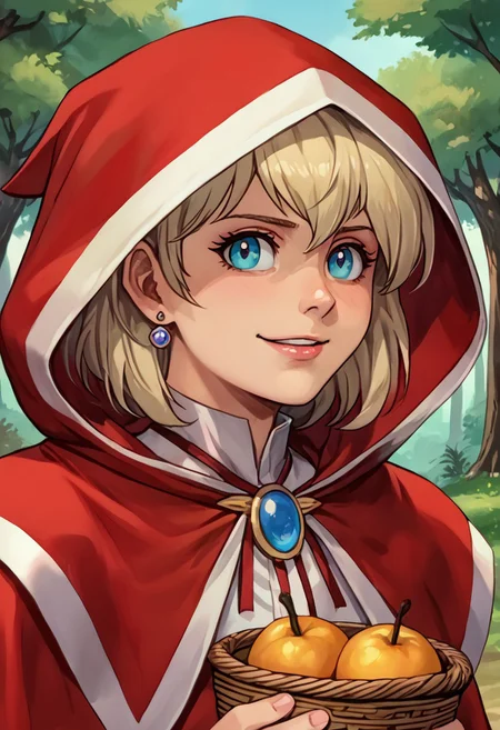 score_9, score_8_up, score_7_up, source_anime,
, (best quality) , (highly detailed) ,masterpiece ,absurdres ,detailed face ,beautiful face ,
<lora:pony_xl_Hildegard:0.8>,Hildegard,score_9,score_8_up,1girl,female,kawaii,solo,short hair,earrings blond hair
<lora:little-red-riding-hood-cosplay-ponyxl-lora-nochekaiser:1>, littleredridinghoodcosplay little red riding hood \(grim\) \(cosplay\), red hood, basket, hooded capelet, red capelet, holding basket, red cloak, hood,, (portrait, upper body), solo focus, seductive smile, looking at viewer, forest, tree <lora:NidaleeLoLXLv2:0.8>
OverallDetail