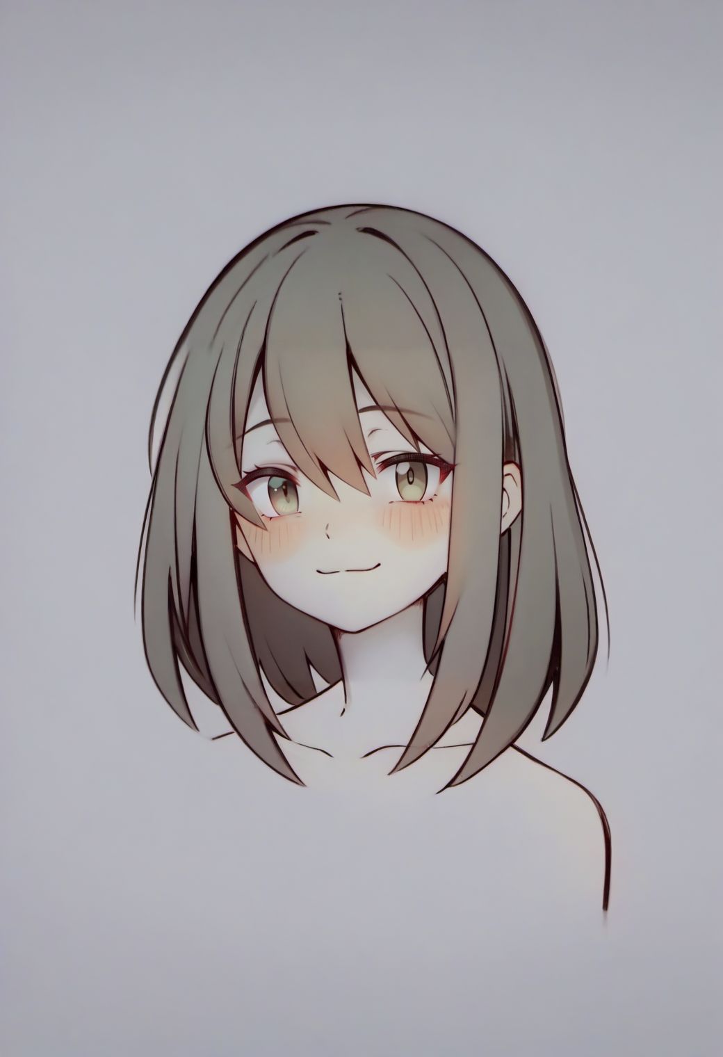 score_9, score_8_up, score_7_up, score_6_up, traditional media, tsukar3ta style,
1girl, bangs, blush, closed mouth, eyebrows visible through hair, grey background, hair between eyes, looking at viewer, monochrome, simple background, smile, solo,
<lora:tsukareta_san_style:0.8>,
<lora:AnimeSketch:1> sketch,
<lora:fix_hands:1.5>,