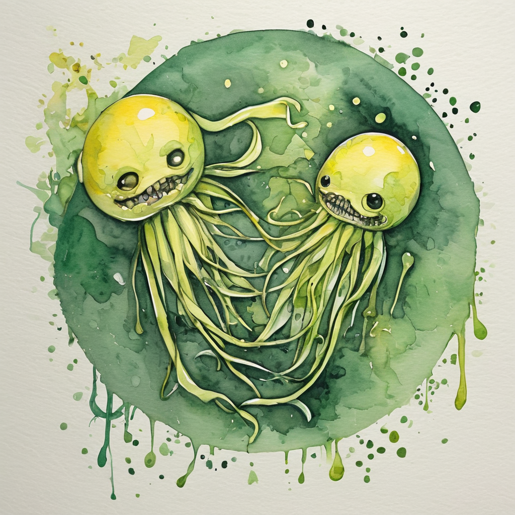 Sickly green and yellow icon depicting Disease's corruption, <lora:artfullyCOLORS1_SDXL_V1:0>, <lora:linquivera:0>, linquivera, liiv1 <lora:zavy-cntrst-sdxl:0>, dark, chiaroscuro, low-key, cute, whimsical, watercolor, ink, charcoal,  <lora:artfullyTEXTURIZED_SDXL_V1:1>