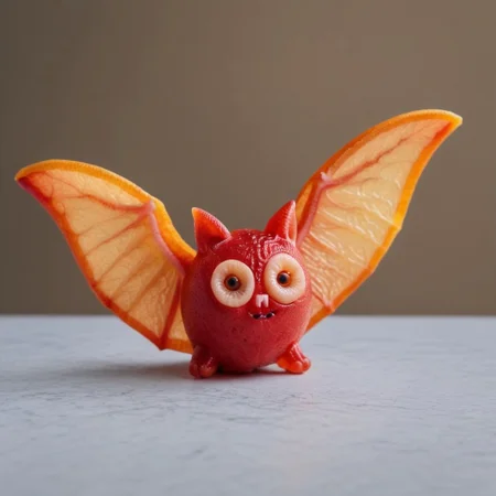 made of blood_orange, a cute bat
