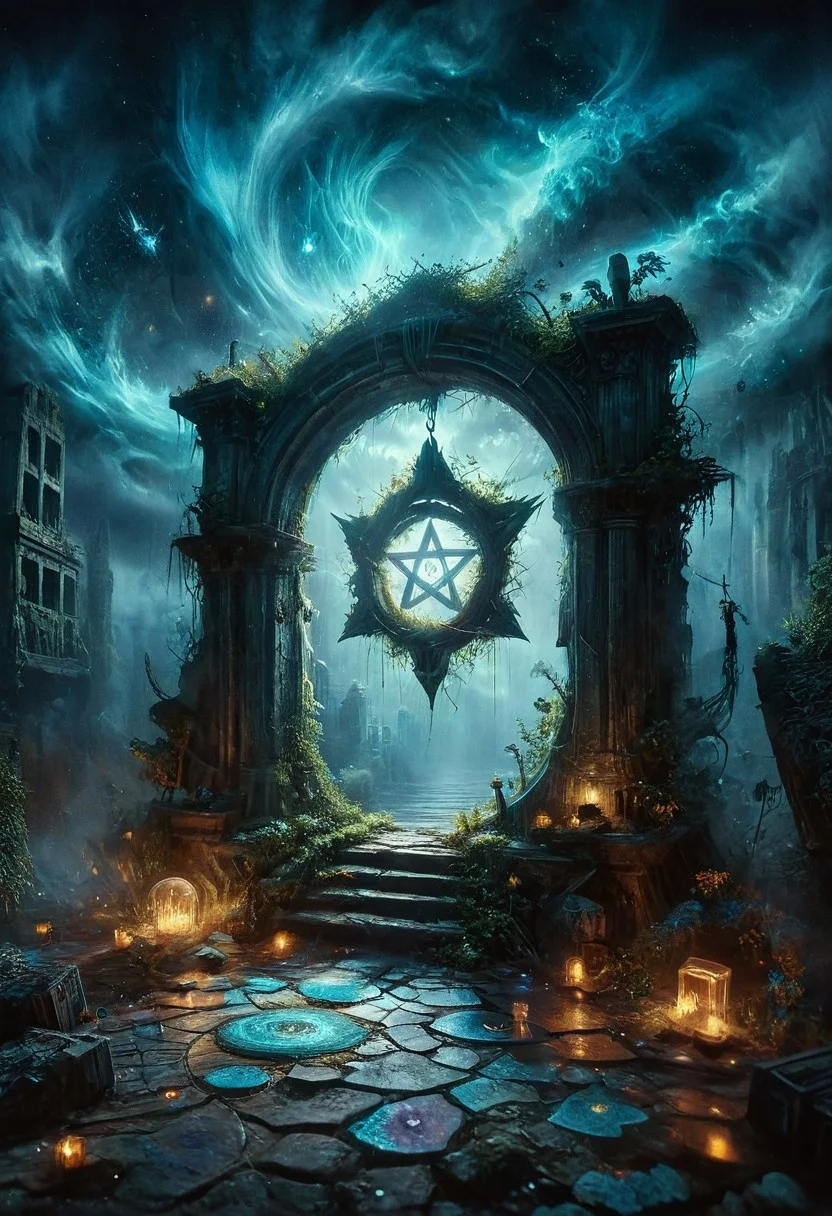 (((mtg, mtg card))),<lora:aidmaMTG-CardsXL-v0.1:1>, dark, low-key,
A detailed dramatic illustration of a portal, with blue color dark magic splash, portal on floor, inside a magic circle with pentagram, dark gothic, a demon coming out of the portal, 3D Vector Art, fantasy art, watercolor effect, bokeh, Adobe Illustrator, hand-drawn, digital art, isometric style, retro aesthetic, focused on the character, 4K resolution, photorealistic rendering, using cinema 4D
Wide range of colors., Dramatic,Dynamic,Cinematic,Sharp details
Insane quality. Insane resolution. Insane details. Masterpiece. 32k resolution.
dvr-lnds-sdxl, ral-apoctvisn, zavy-rmlght, mtg, mtg card