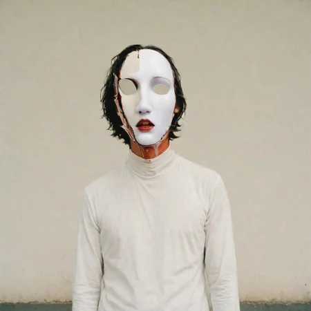 My head is slicing into enigmatic sections, and my primary symptom is that I have no face, but I must see