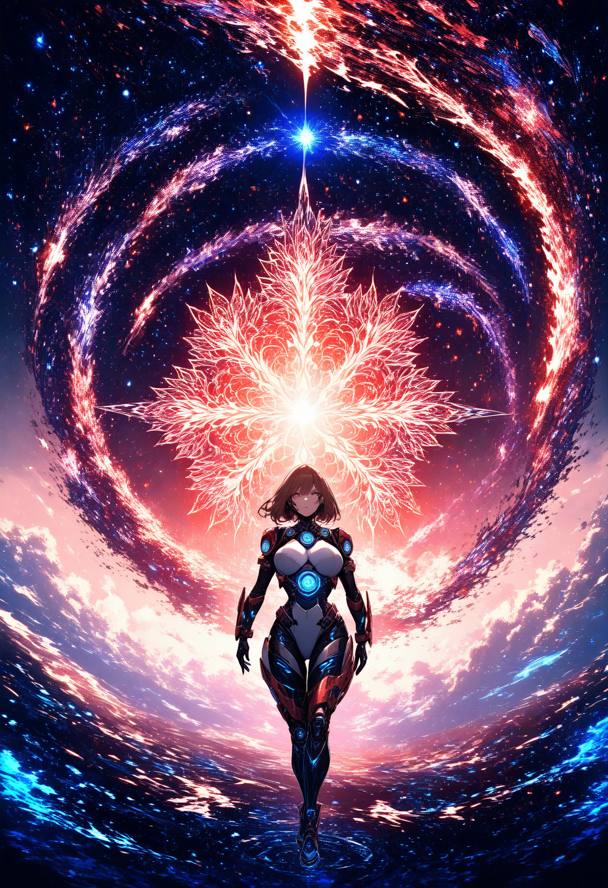 professional 3d model masterpiece,high score,great score,absurdres,  ., a computer generated image of a colorful swirl of colors and shapes in a spiral pattern [17], <lora:R0k00Gl0w1ngHD:1>, (R0k00Gl0w1ngHD, glowing, light particles, space art, generative art, Android Jones, Benoit B. Mandelbrot, fantasy art, concept art, fractals, abstract art), fisheye [2],floor [1], . octane render, highly detailed, volumetric, dramatic lighting