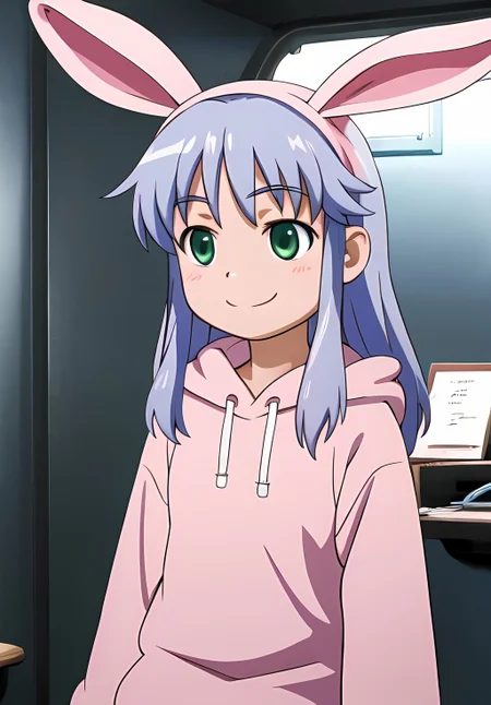 <lora:IndexAndRailgunv2:0.6>, IndexBunny, solo, smile,