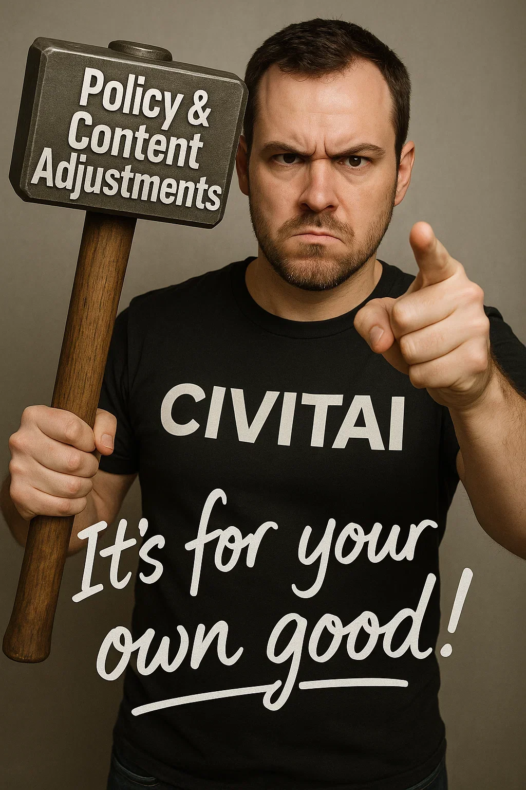 It's for your own good!