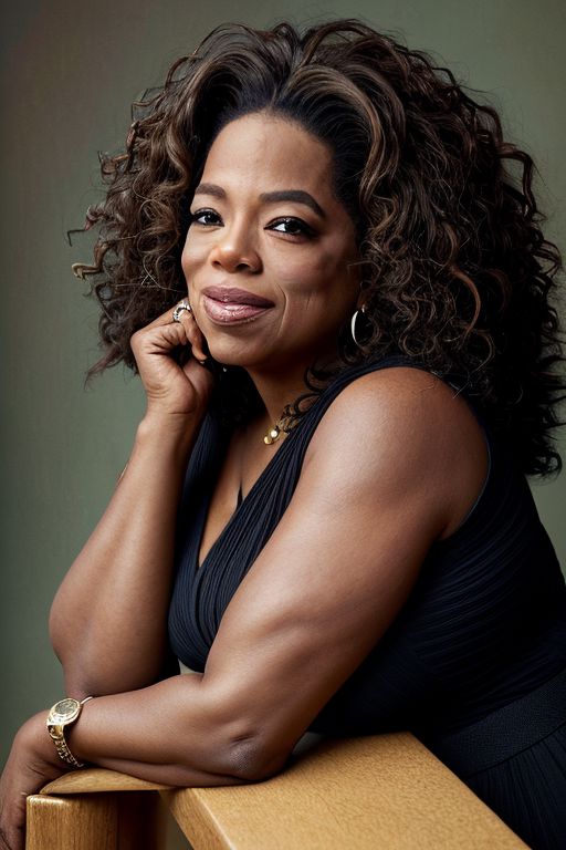 portrait of oprah