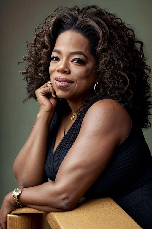portrait of oprah