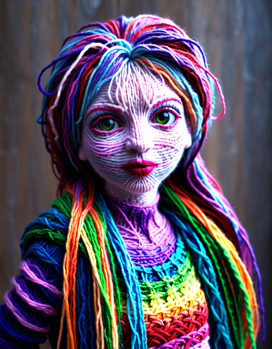 magicyarnlora, 1girl, portrait