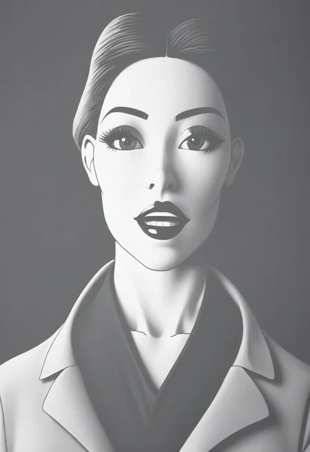 impactful paint of a girl  <lora:The_Pulp_Session:0.8>,    highly detailed,   8k,   sharp,  professional, clear,   high contrast, high saturated, , vivid deep blacks, crystal clear