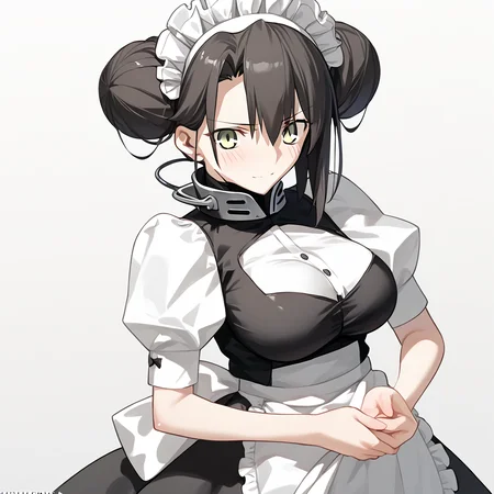 <lora:Takeuchi_Takashi_PonyXL_style_v01:1>
<lora:agent.pony:1>
score_9 , score_8_up , score_7_up , source_anime , 
masterpiece , best quality , ultra-detailed , 
BREAK
agent \(girls' frontline\), maid
1girl , woman , huge breasts , light smile , light blush , ((jeanne d'arc (fate)):0.5)  , 
long black hair  , maid dress ,  
grabbing