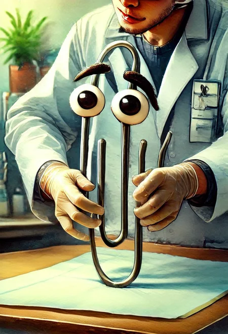 score_9, score_8_up, score_7_up, score_6_up, score_5_up, score_4_up, vetcheck, human, veterinarian, lab coat, rubber gloves, inspection, hands, holding animal, animal focus, 1boy, inspection table, cl1ppy, pokemon (creature),