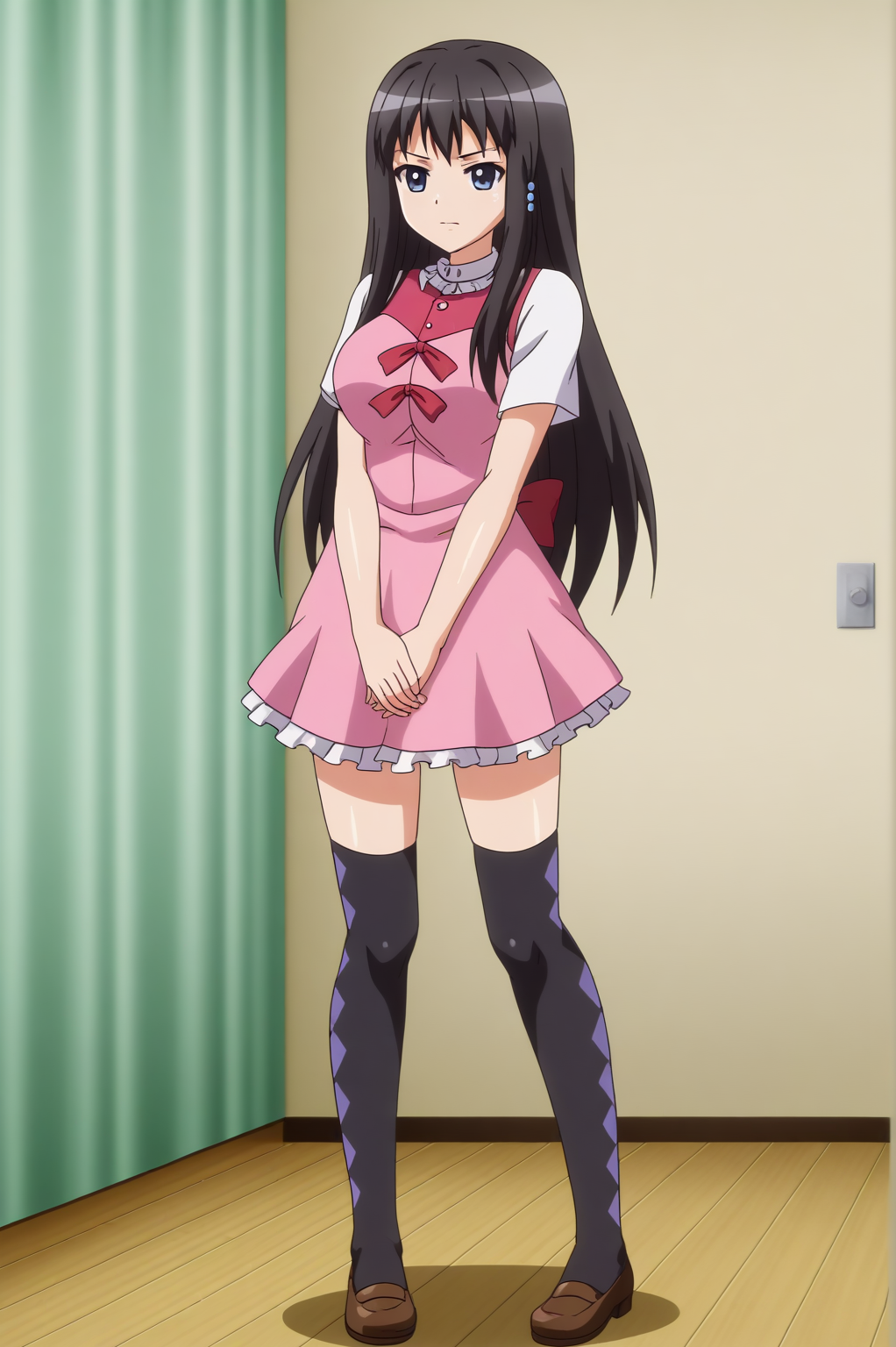 Kisara Himeno, solo <lora:Eroge_H_mo_Game_mo_Kaihatsu_Zanmai-Kisara_Himeno-PDXL:0.8>