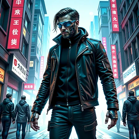 futuristic concept_art of cybernetic cyberpunk_2077 of [man:Henry Henry Cavill: 4] in the style Stephan Martiniere,  <lora:flux/flux_realism_lora>,  <lora:flux/mjv6_lora flux.safetensors_converted>, <lora:flux/Sinfully_Stylish_.02_for_FLUX-000002:0.8>, <lora:flux/Herbst_Photo_35mm v2>, herbstphoto,