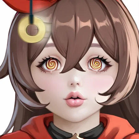 Amber (genshin impact) hypnotized, 1girl, photorealistic, begging to be bred, score_9, Amber, Genshin Impact, bimbo, huge boobs, bubble butt, <lora:StS-Pendulum-Hypnosis-Coin-SDXL-Test-4-UNET-Only:1>, hypnosis, looking at pendulum, brown hair, perfect eyes, spiral eyes, horny, safe_pos