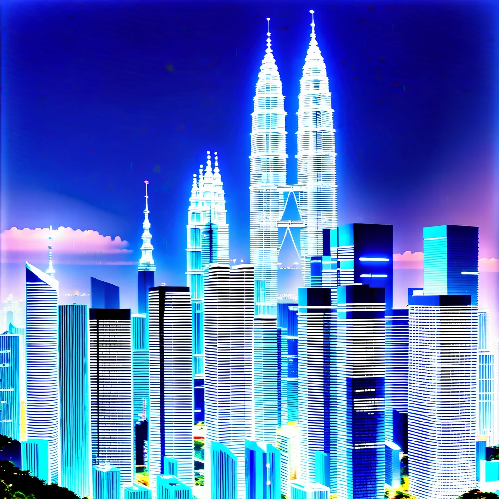 Petronas Twin Towers and Kuala Lumper Tower are the landmarks of Kuala Lumpur.